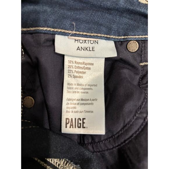 Paige hoxton ankle medium wash jeans women’s size 27 - Picture 4 of 10